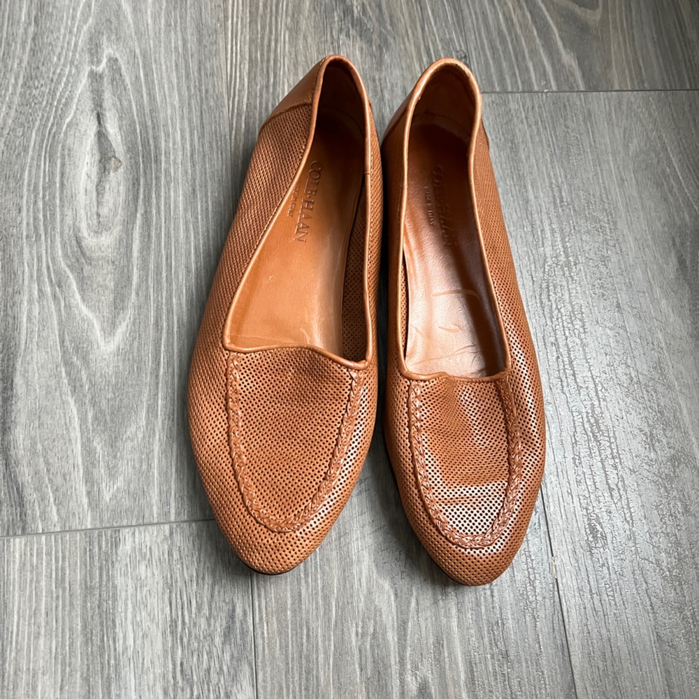 Lot bundle Sam eldman boot Cole Haan loafers flats brown 9.5 brown driver leathe - Picture 2 of 5